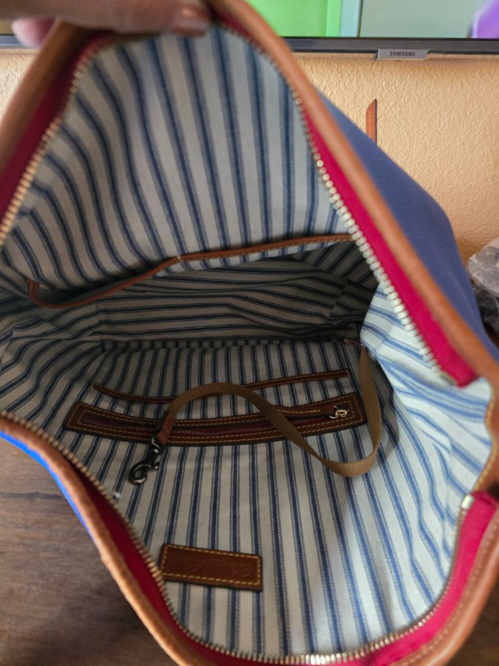 Dooney & Bourke Camden Hobo - Marine Color - Picture 9 of 13